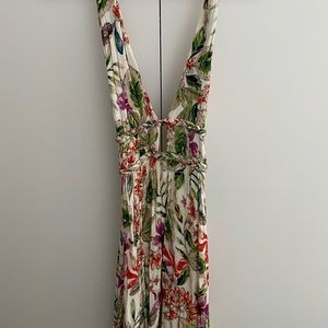 SMALL FLORAL BEACH DRESS